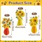 Sunflower Honeycomb Table Decorations – 9PCS Spring Tabletop Decor Summer Centerpieces, 12" 3D Sunflower Party Decorations for Baby Shower, Picnic, Wedding, Office & Living Room